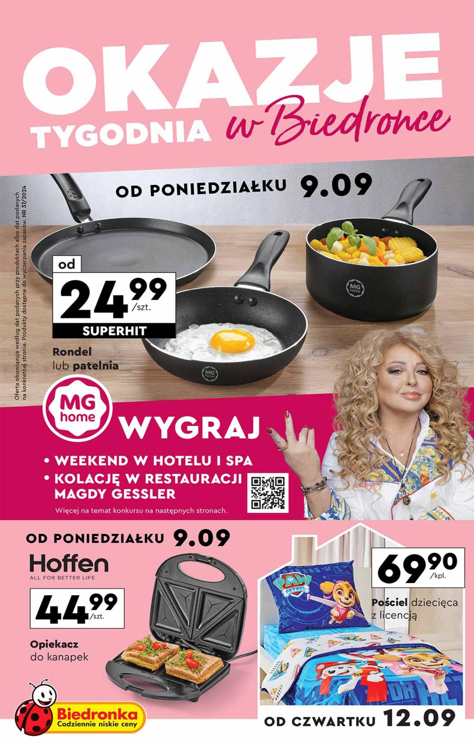 Gazetka promocyjna Biedronka str. 1