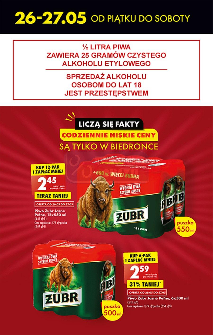 Gazetka promocyjna Biedronka str. 3