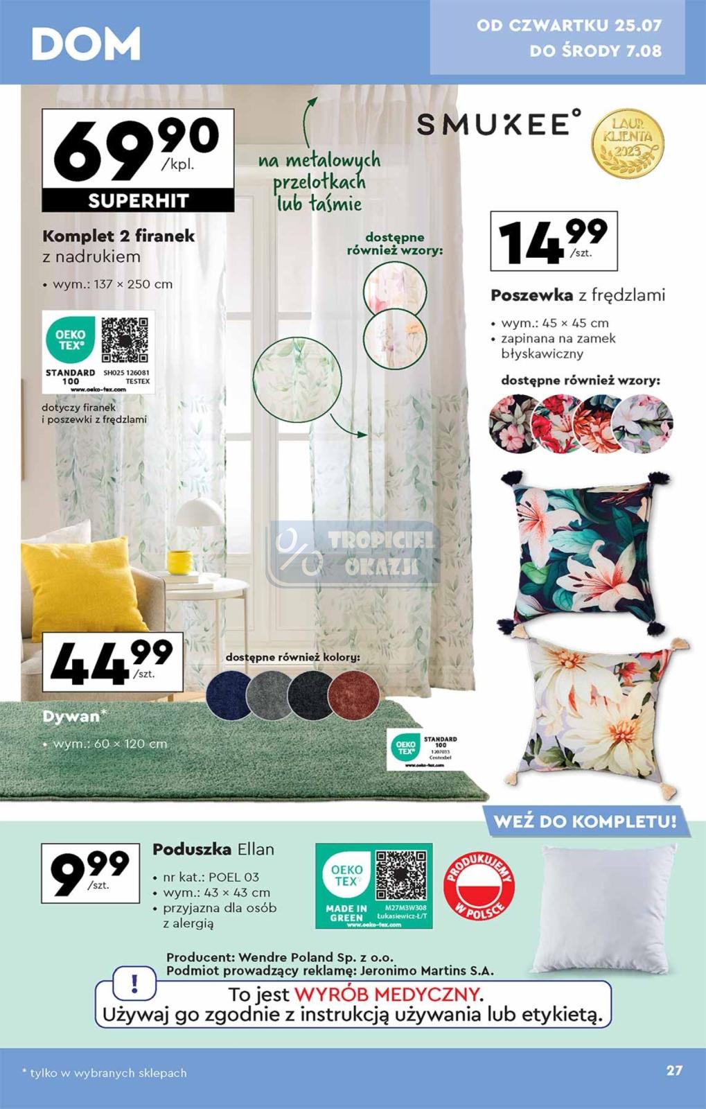 Gazetka promocyjna Biedronka str. 27