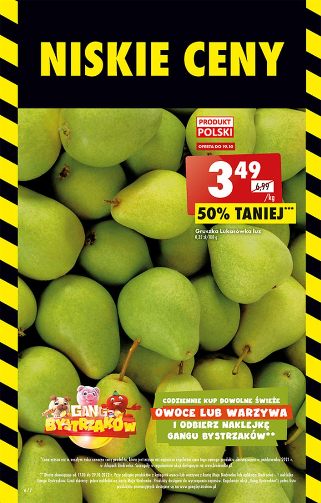 Gazetka promocyjna Biedronka str. 6