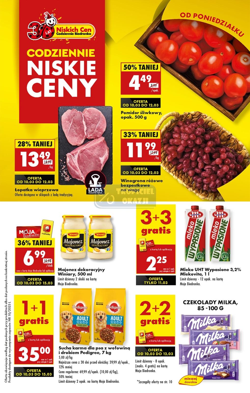 Gazetka promocyjna Biedronka str. 1