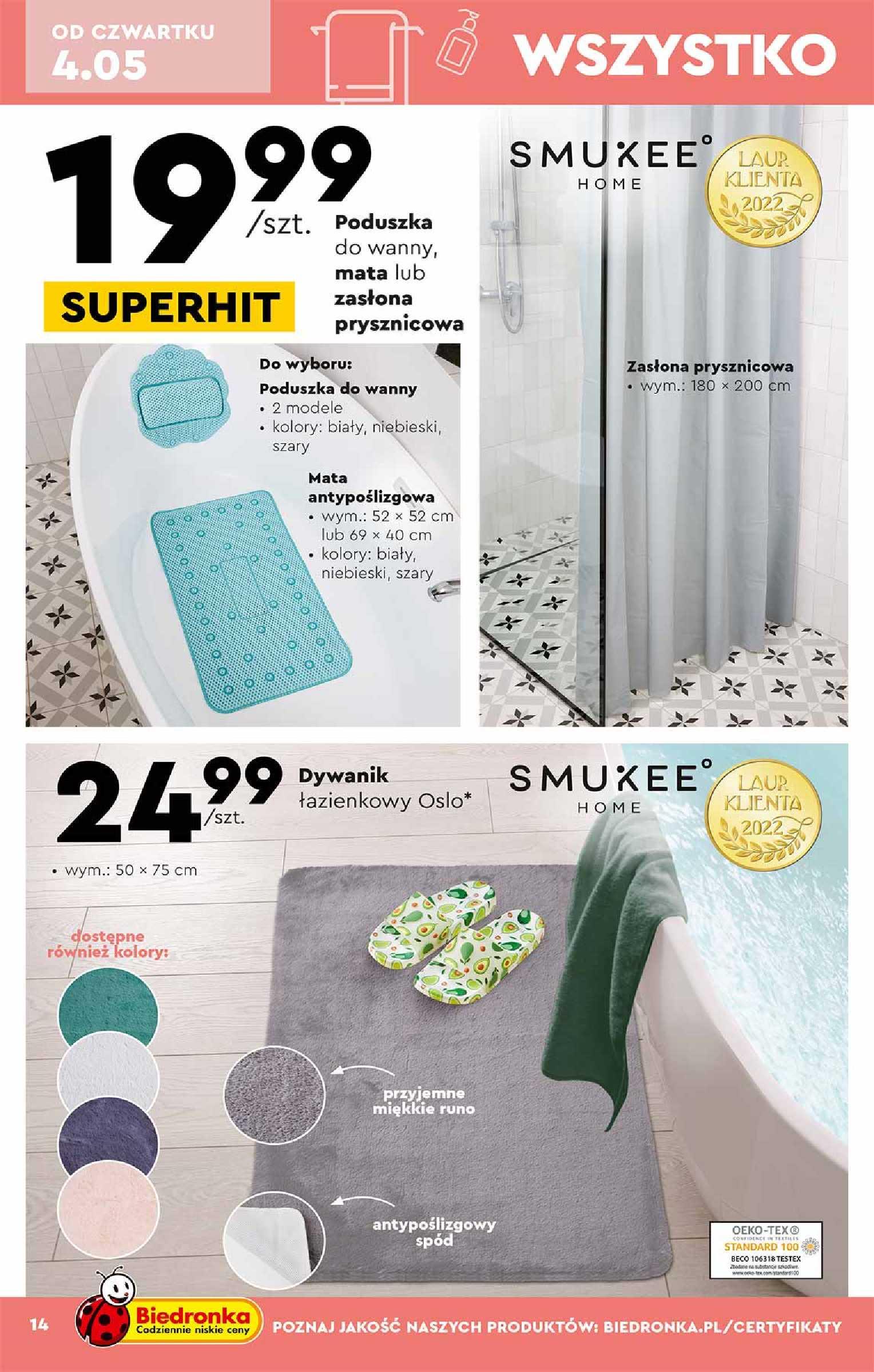 Gazetka promocyjna Biedronka str. 14