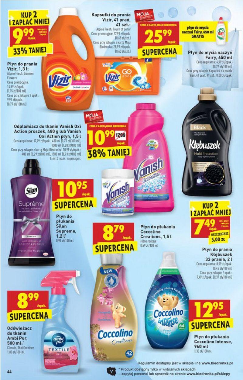 Gazetka promocyjna Biedronka str. 44