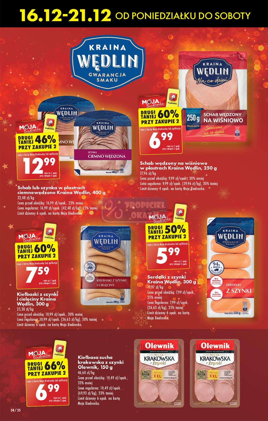 Gazetka promocyjna Biedronka str. 34