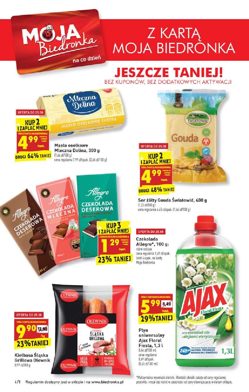Gazetka promocyjna Biedronka str. 4