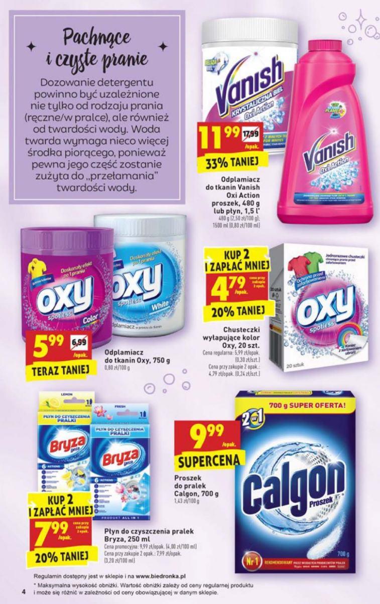 Gazetka promocyjna Biedronka str. 4