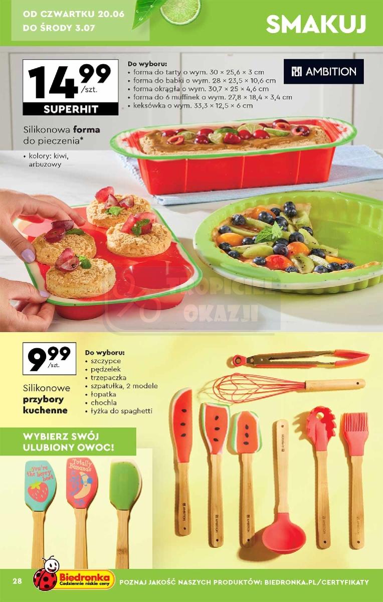Gazetka promocyjna Biedronka str. 28