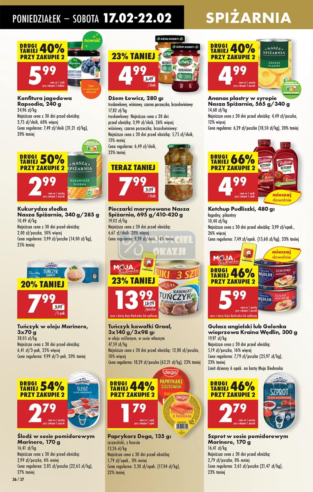 Gazetka promocyjna Biedronka str. 36