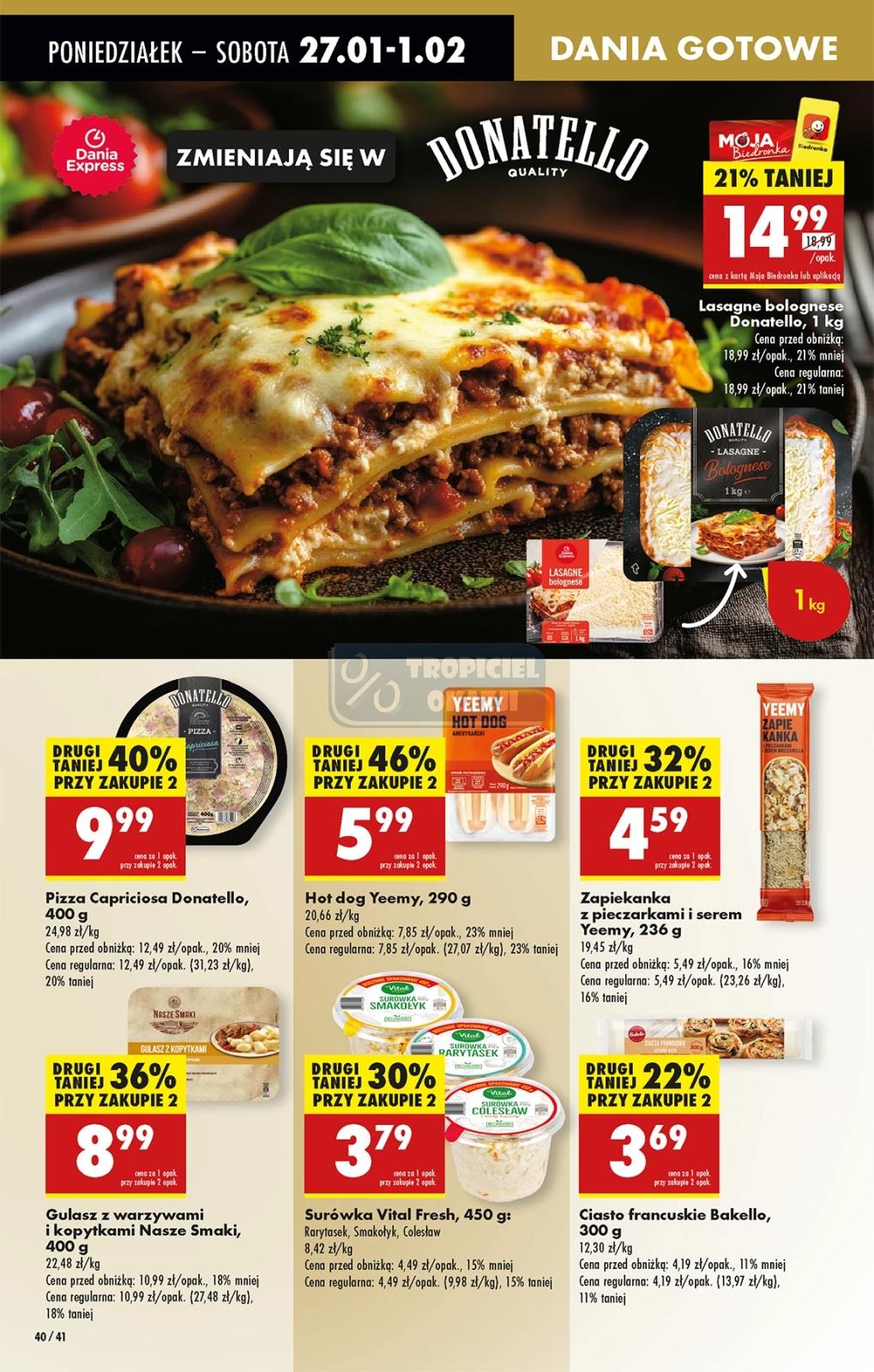 Gazetka promocyjna Biedronka str. 40