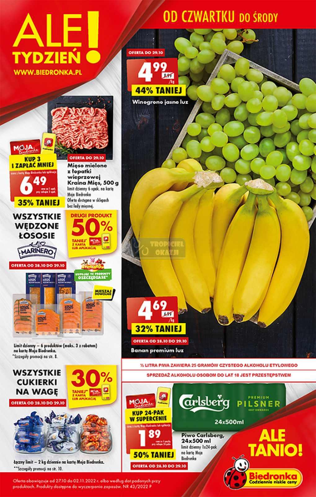 Gazetka promocyjna Biedronka str. 1