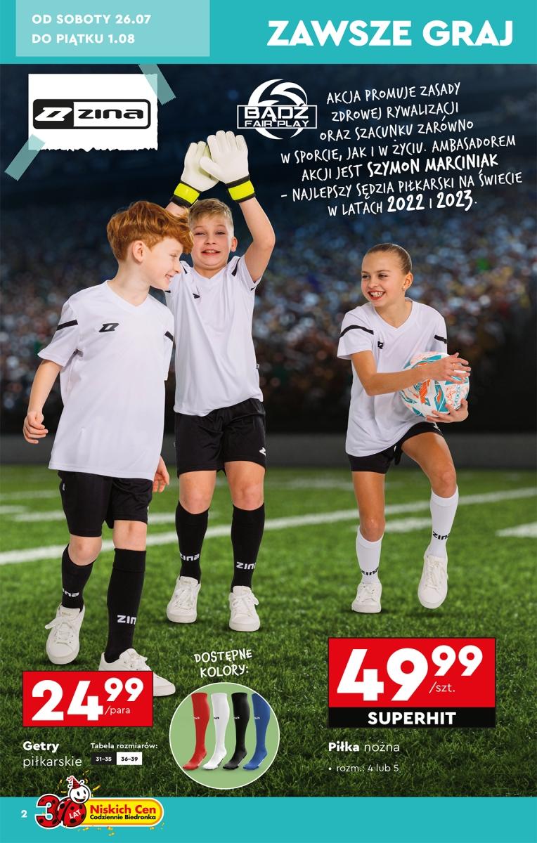 Gazetka promocyjna Biedronka str. 2