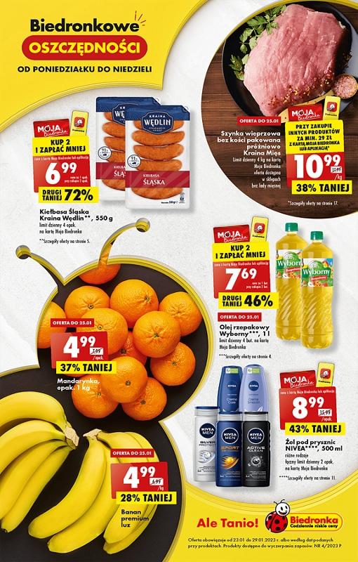 Gazetka promocyjna Biedronka str. 1