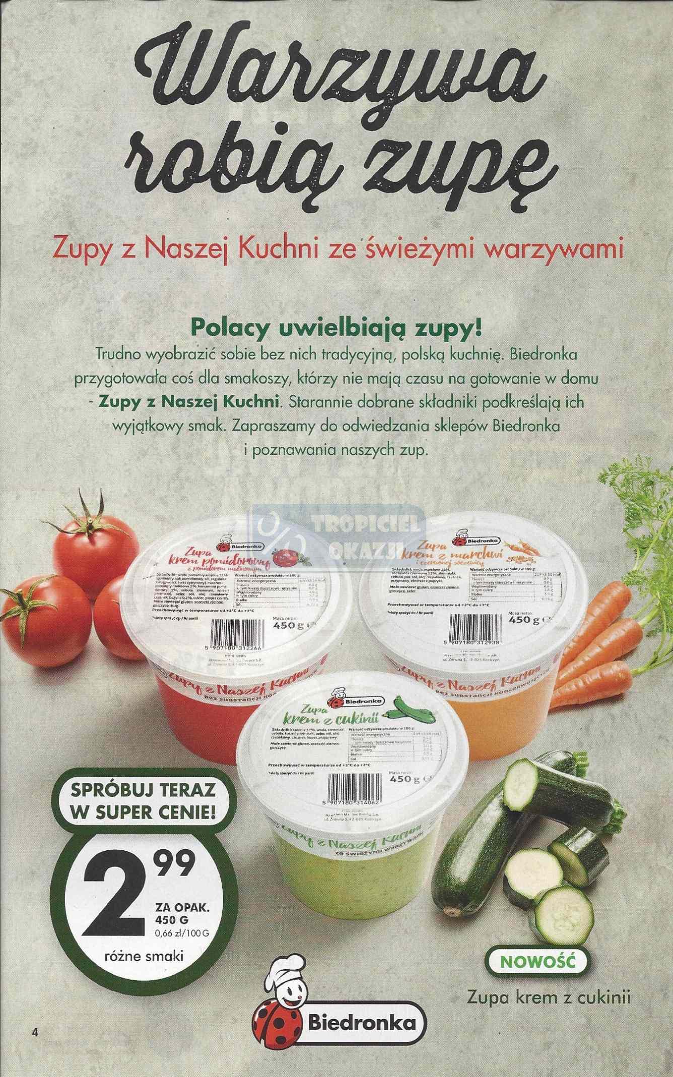 Gazetka promocyjna Biedronka str. 4