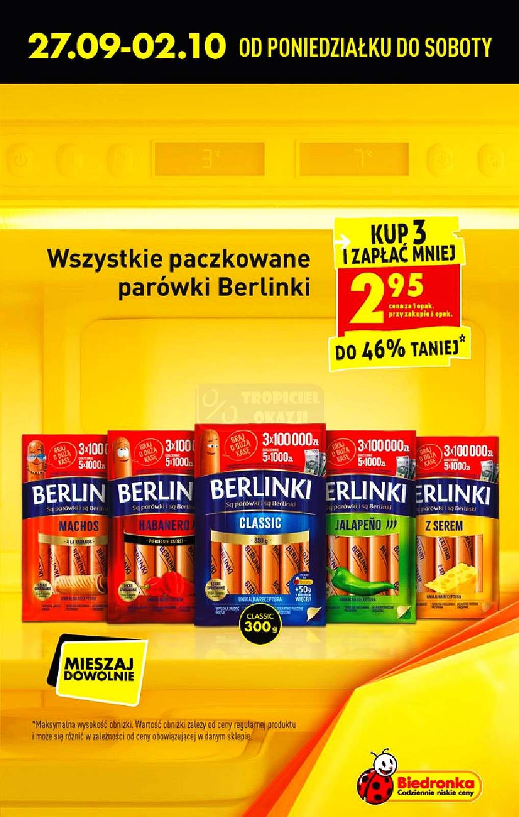 Gazetka promocyjna Biedronka str. 3