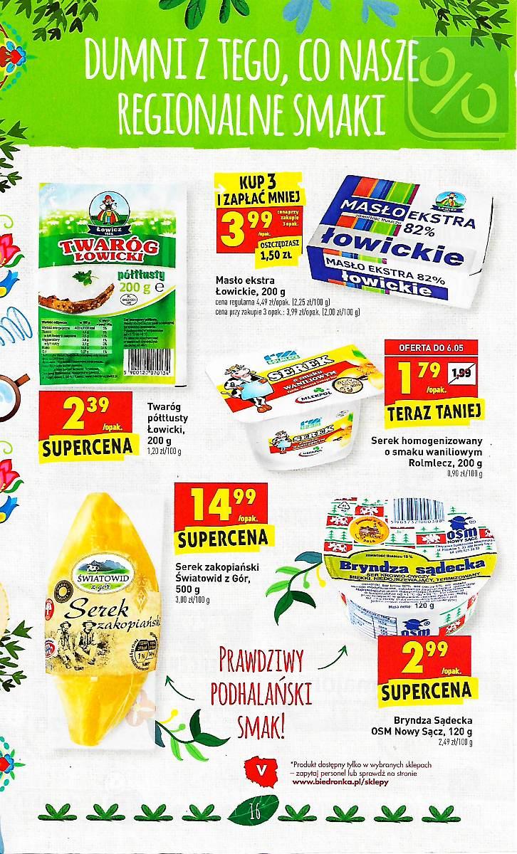 Gazetka promocyjna Biedronka str. 16