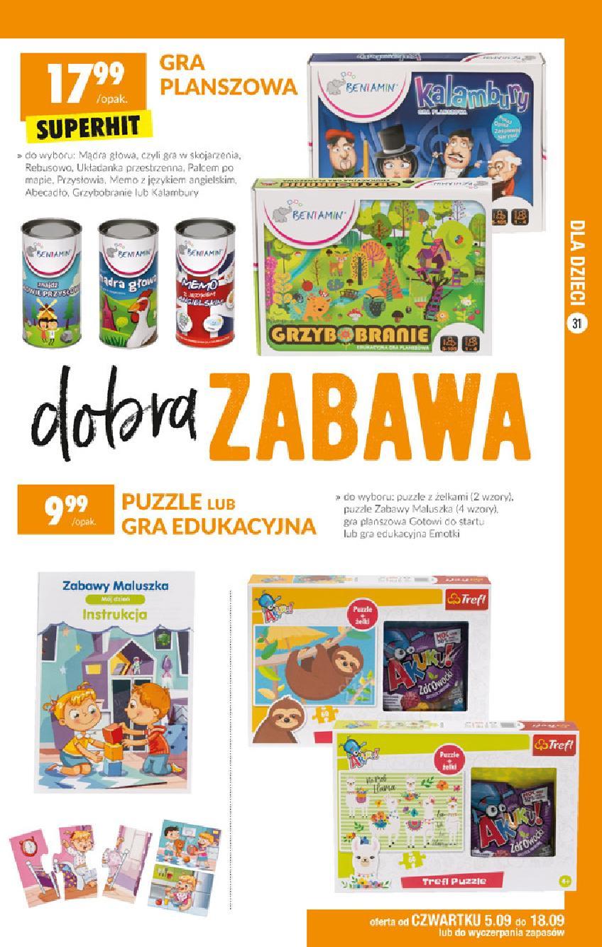 Gazetka promocyjna Biedronka str. 31