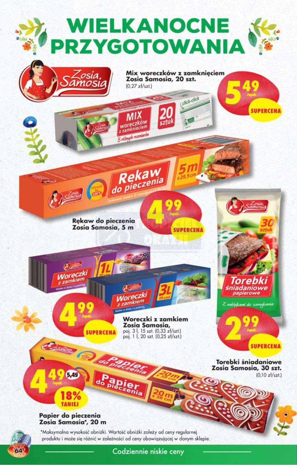 Gazetka promocyjna Biedronka str. 64
