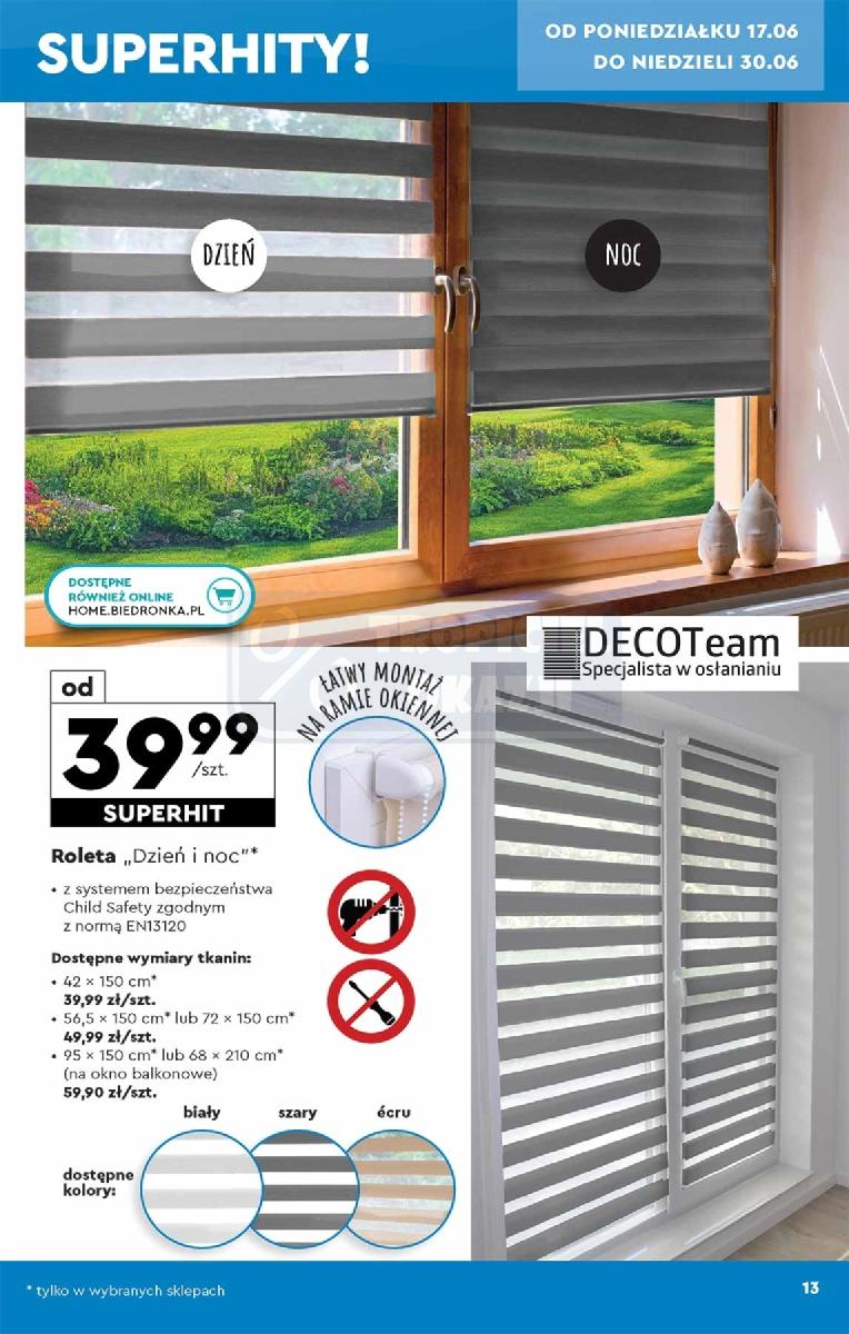 Gazetka promocyjna Biedronka str. 13