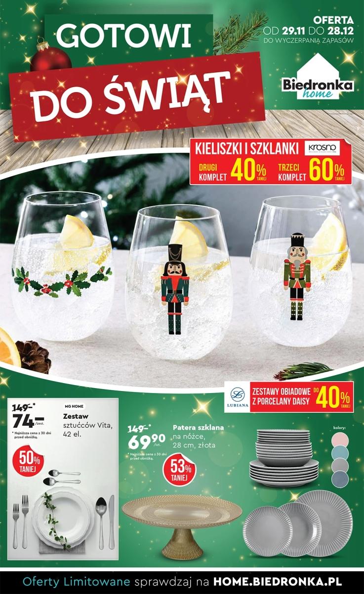 Gazetka promocyjna Biedronka str. 1