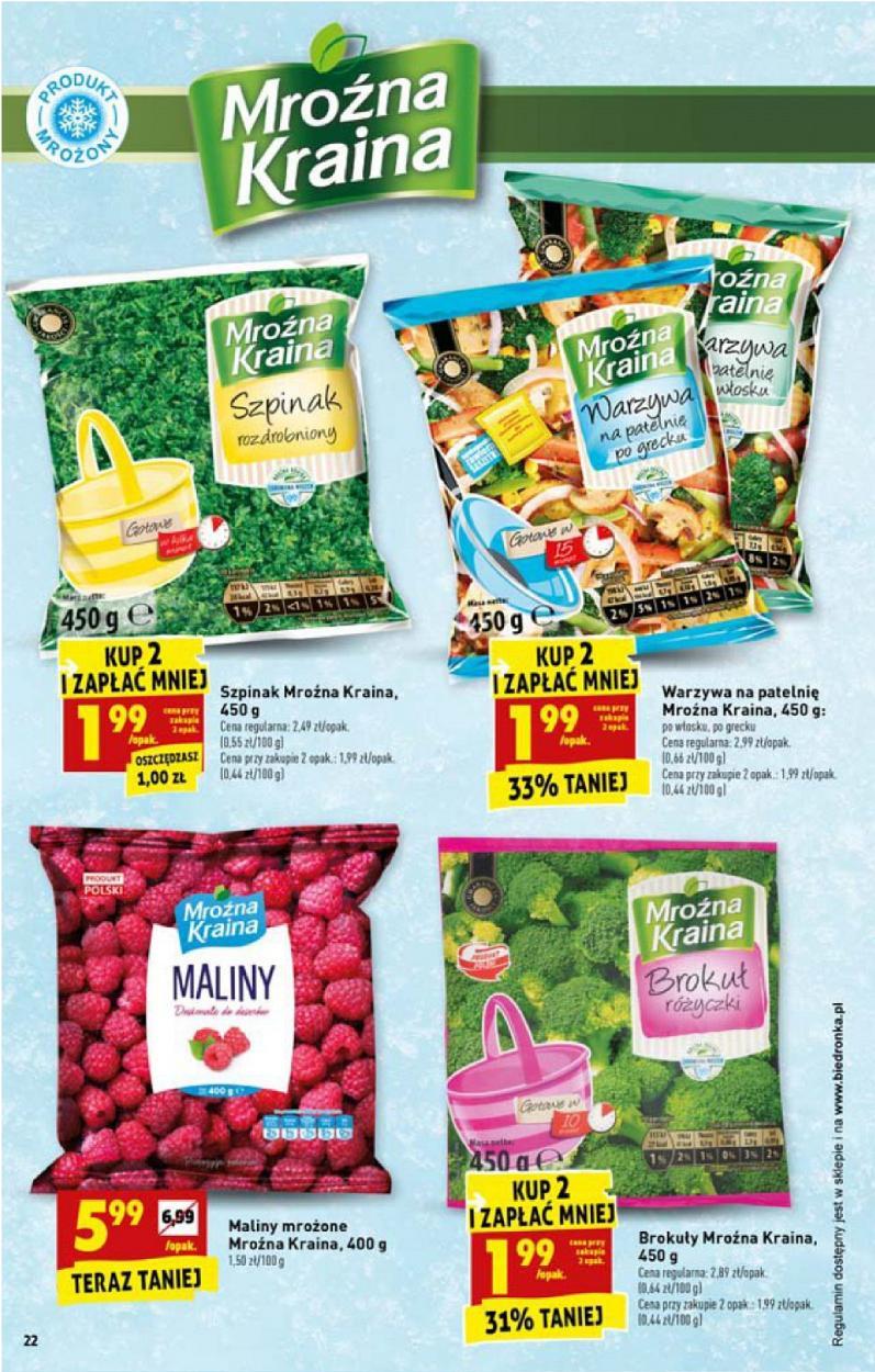 Gazetka promocyjna Biedronka str. 22