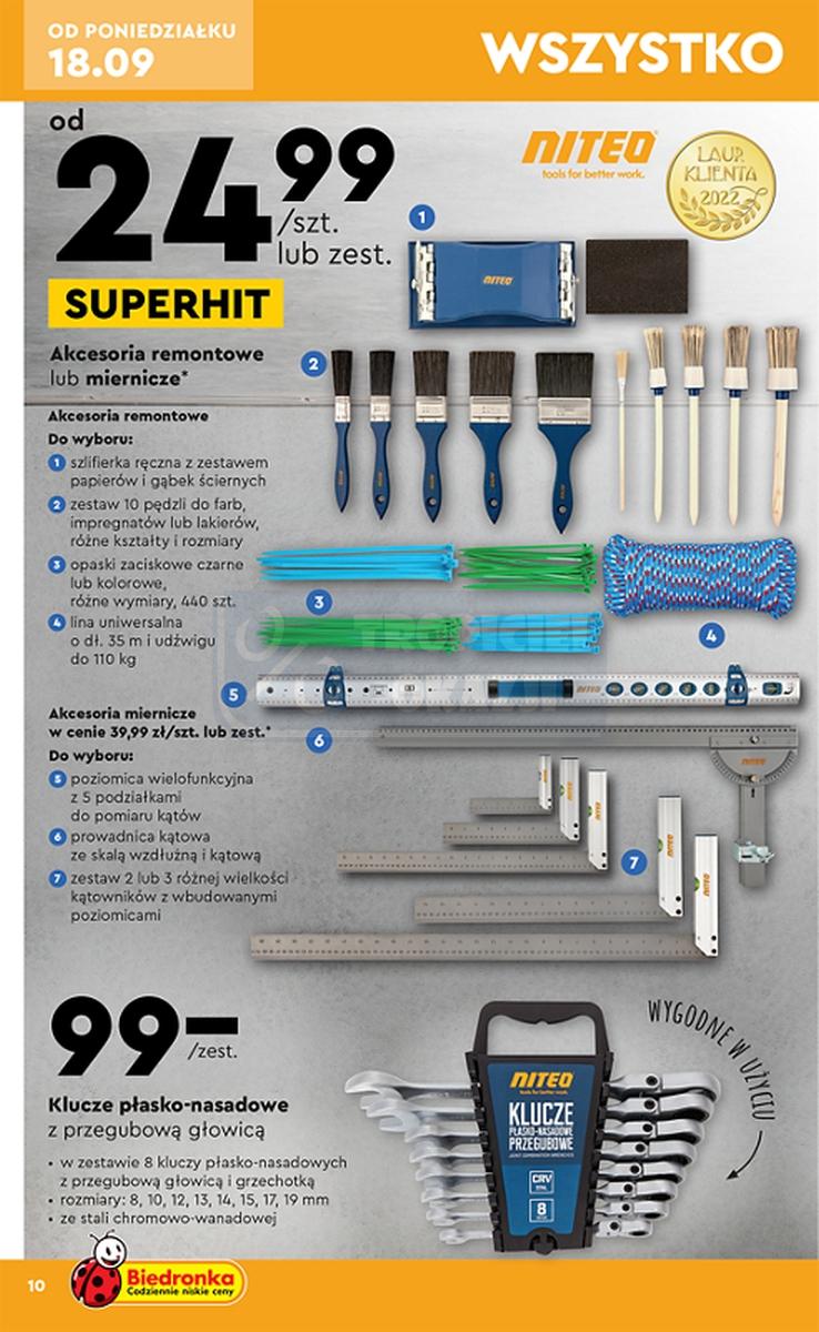 Gazetka promocyjna Biedronka str. 10