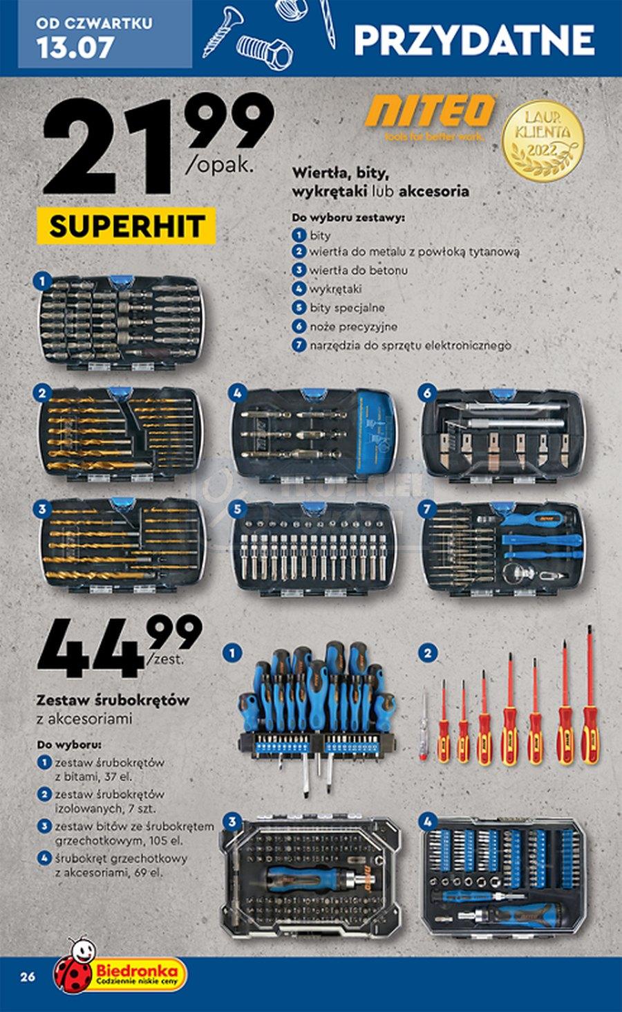 Gazetka promocyjna Biedronka str. 26