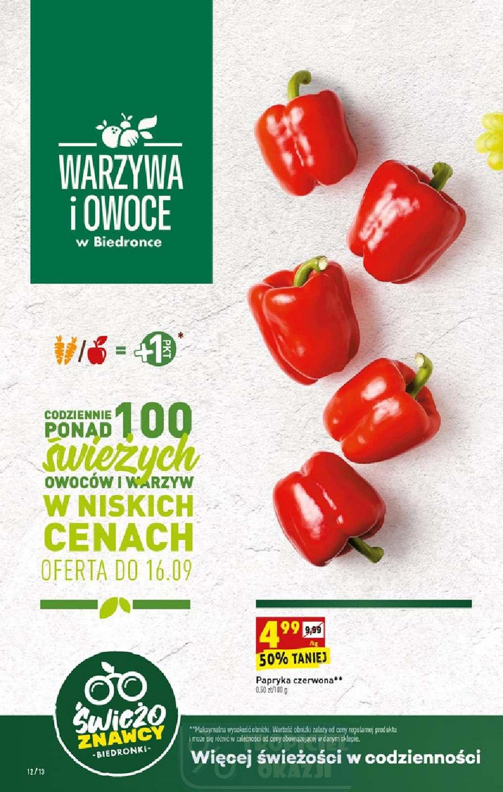 Gazetka promocyjna Biedronka str. 12