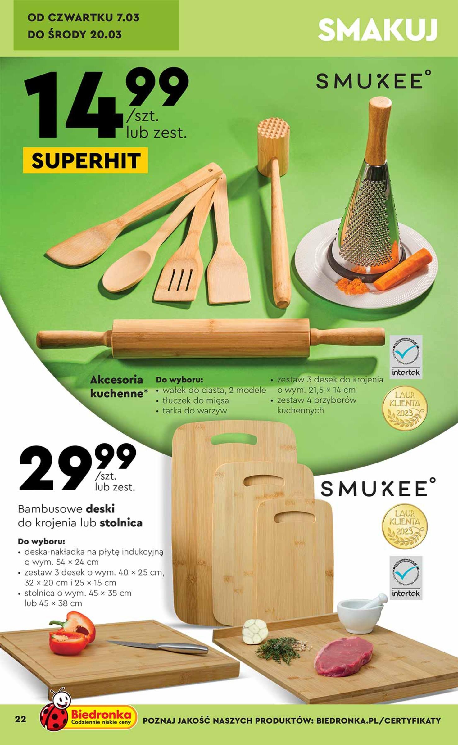 Gazetka promocyjna Biedronka str. 22