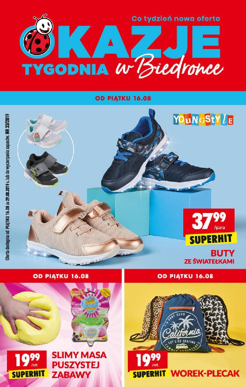 Gazetka promocyjna Biedronka str. 1