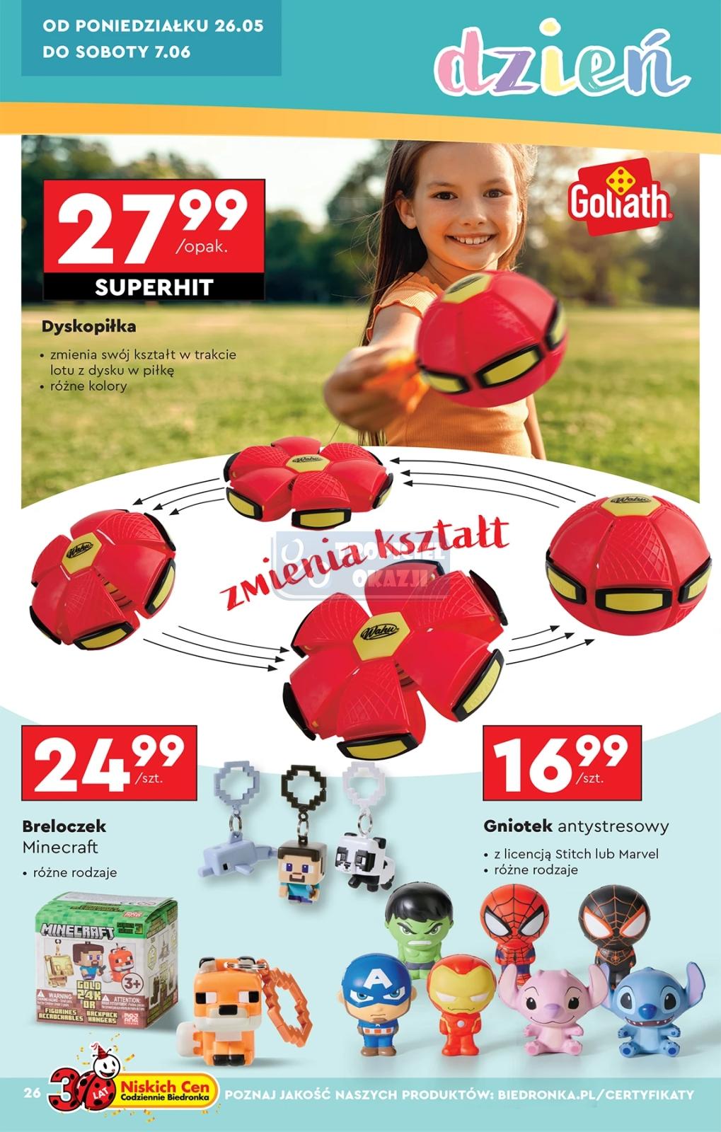 Gazetka promocyjna Biedronka str. 26