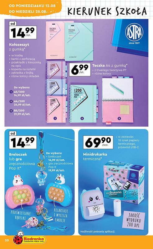 Gazetka promocyjna Biedronka str. 20