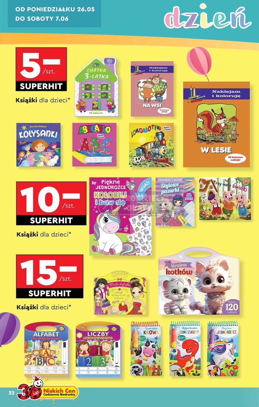 Gazetka promocyjna Biedronka str. 32