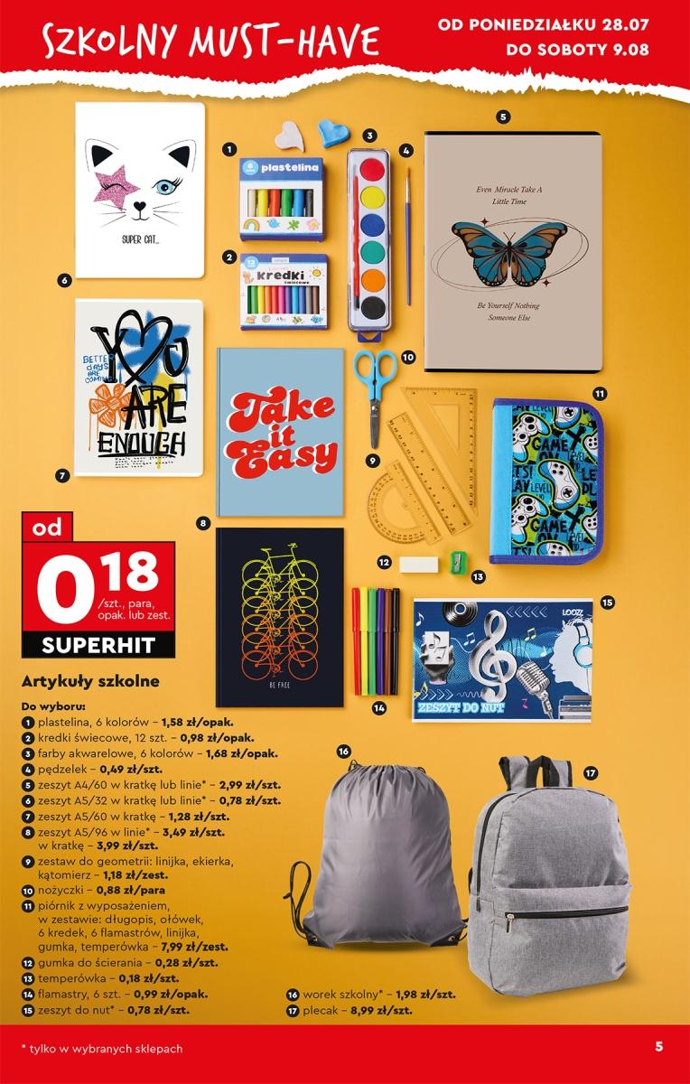 Gazetka promocyjna Biedronka str. 5