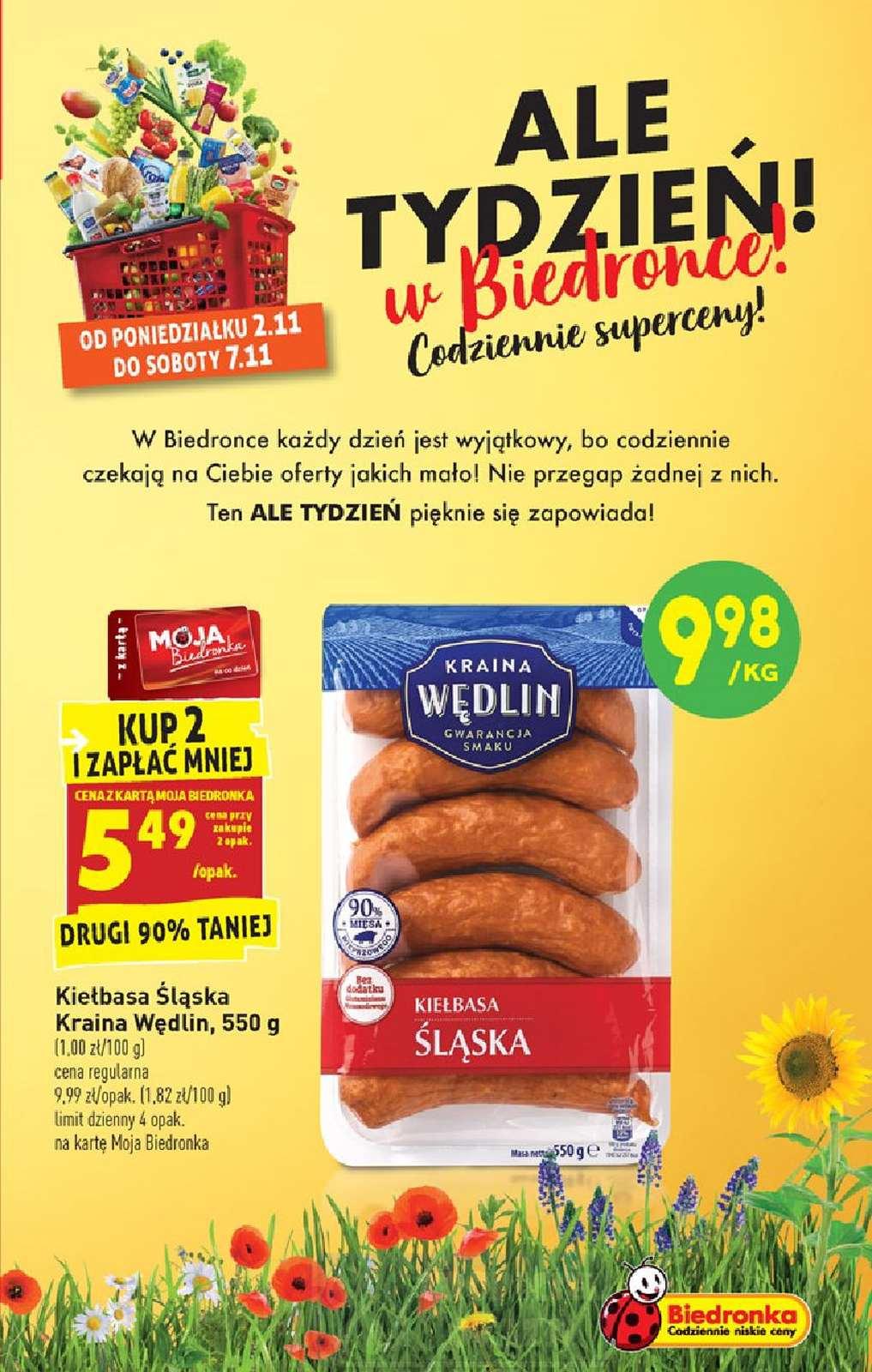 Gazetka promocyjna Biedronka str. 3