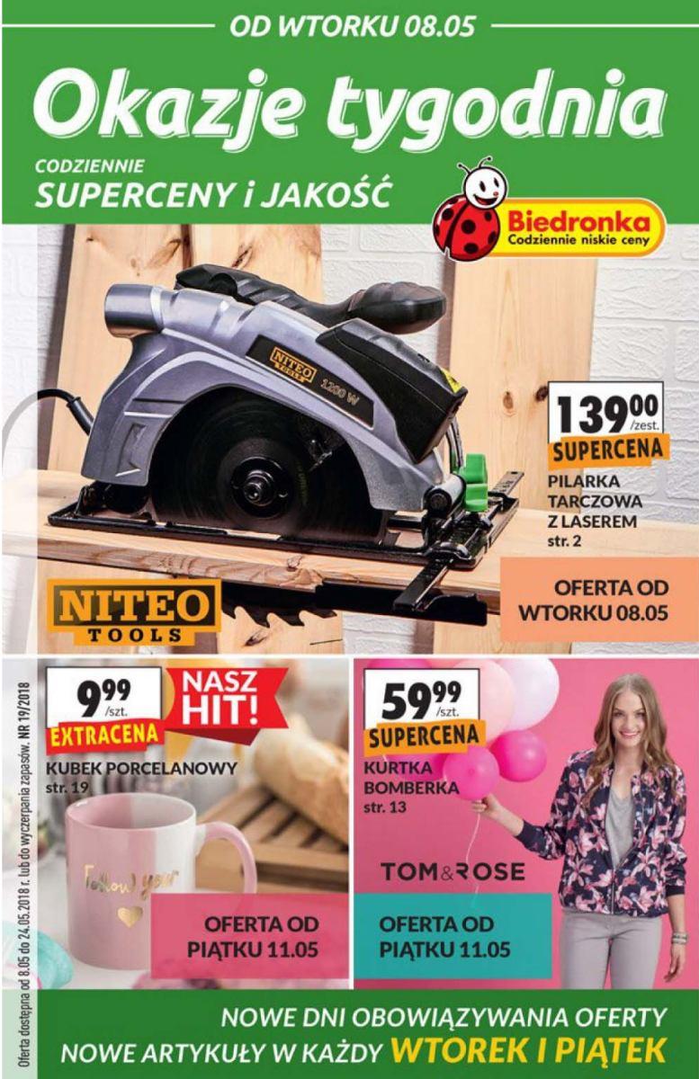 Gazetka promocyjna Biedronka str. 1