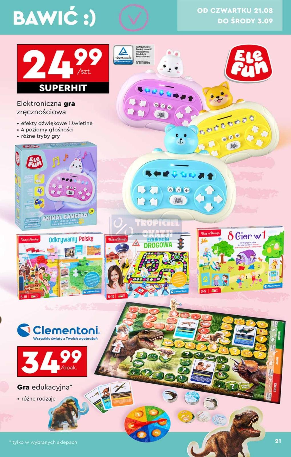 Gazetka promocyjna Biedronka str. 21