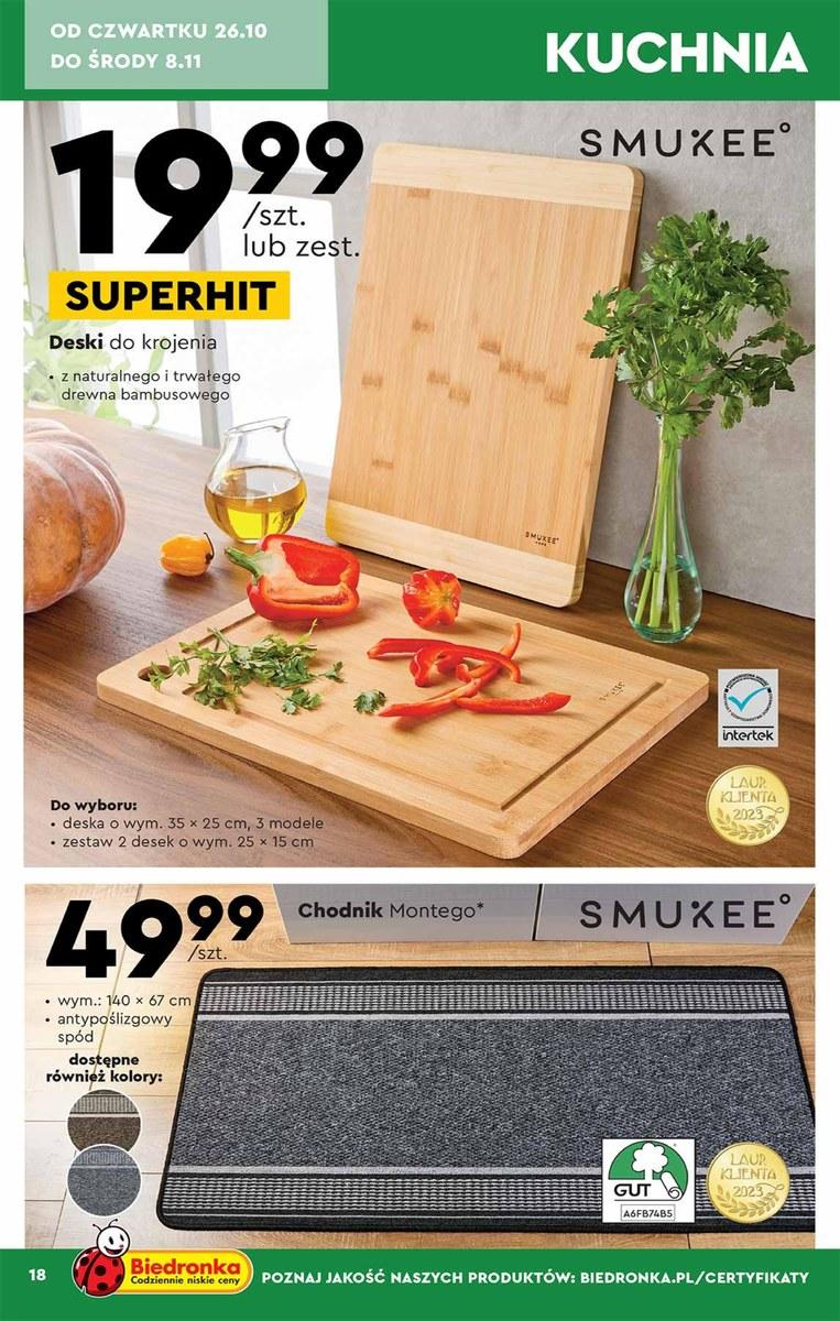 Gazetka promocyjna Biedronka str. 18