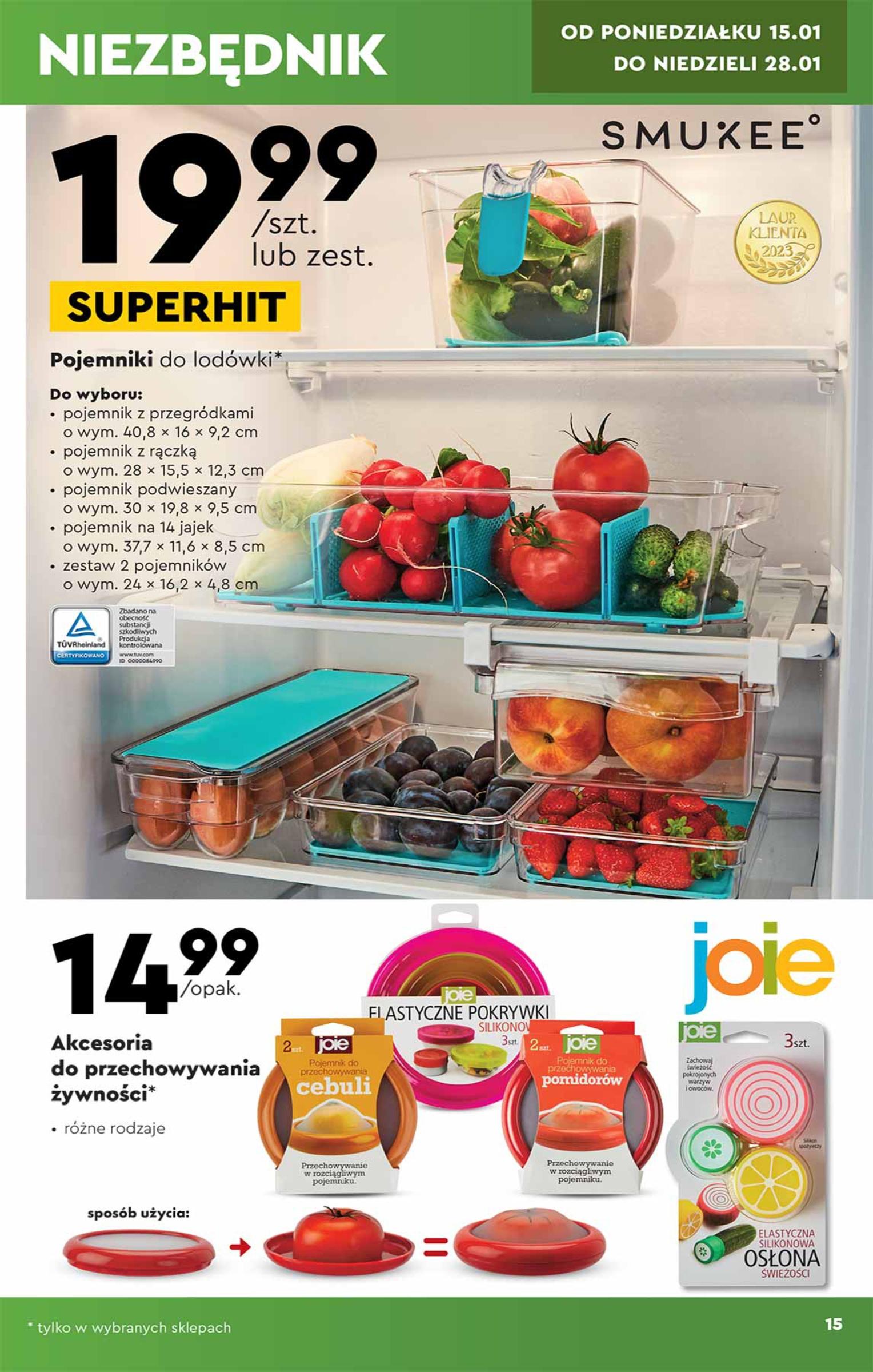 Gazetka promocyjna Biedronka str. 15