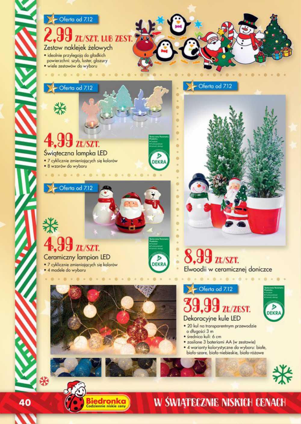 Gazetka promocyjna Biedronka str. 40