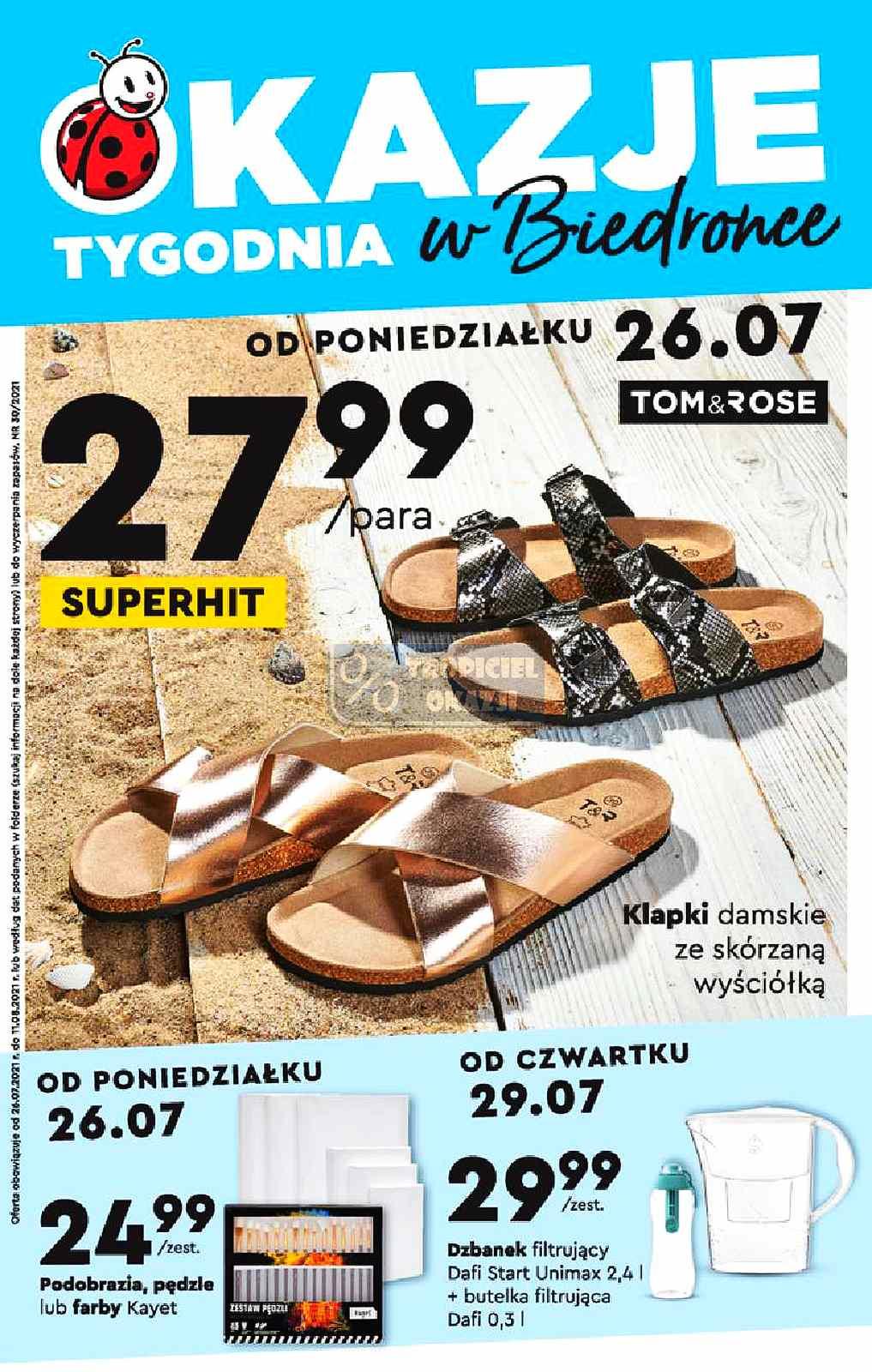 Gazetka promocyjna Biedronka str. 1