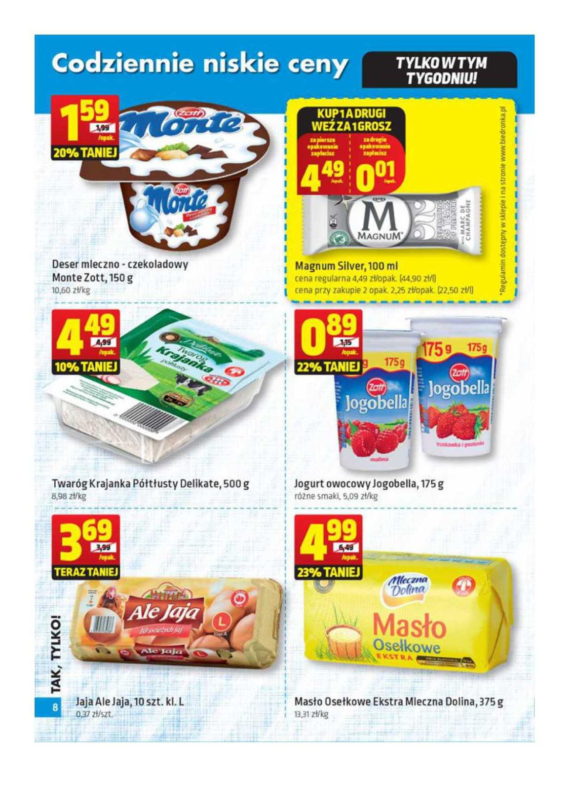 Gazetka promocyjna Biedronka str. 8