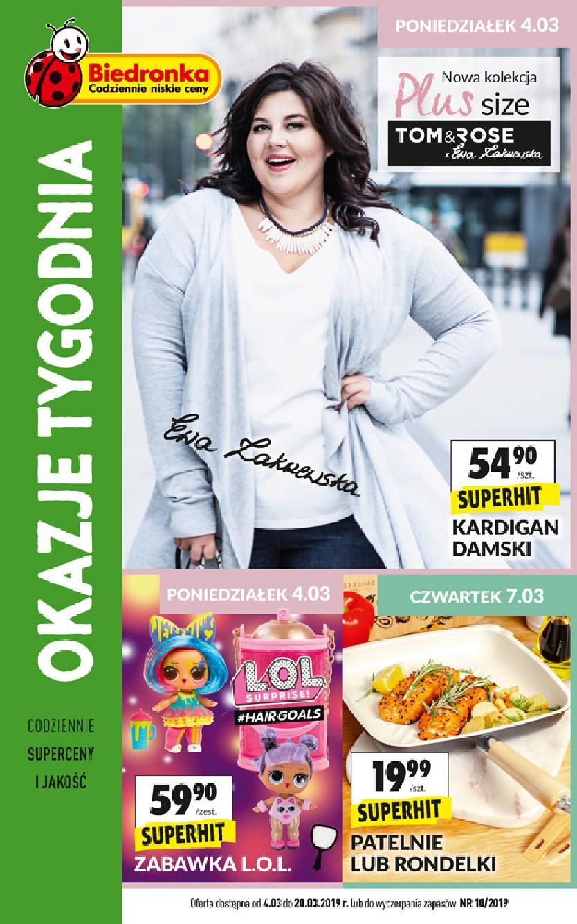 Gazetka promocyjna Biedronka str. 1