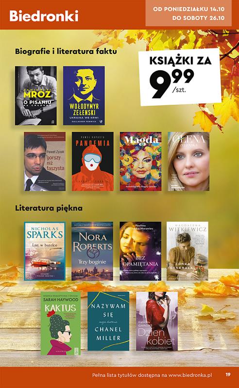 Gazetka promocyjna Biedronka str. 19