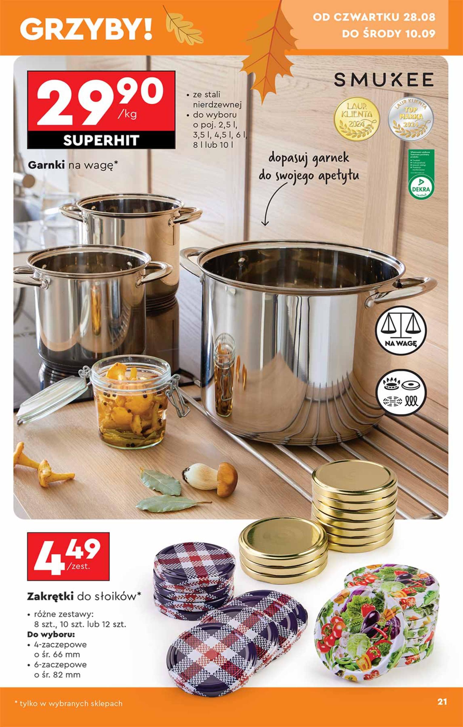 Gazetka promocyjna Biedronka str. 21