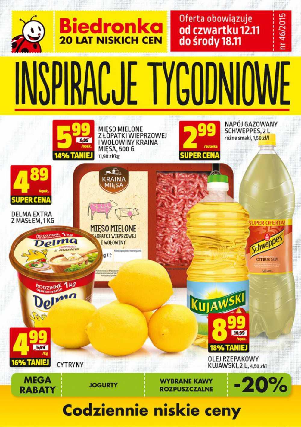 Gazetka promocyjna Biedronka str. 1