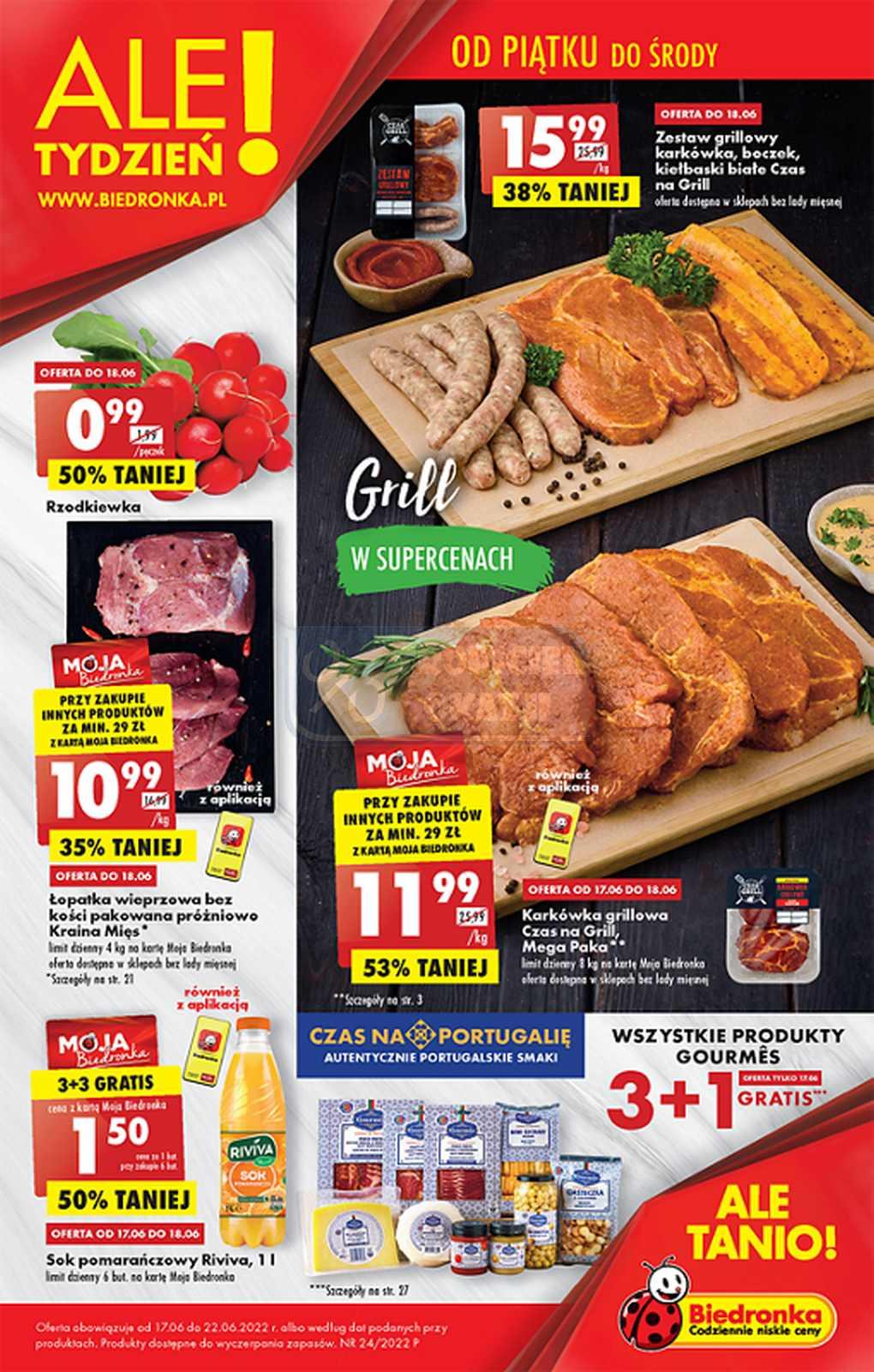 Gazetka promocyjna Biedronka str. 1