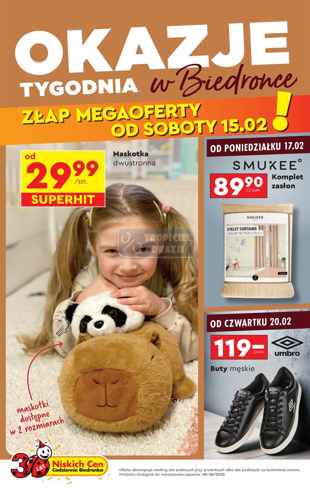 Gazetka promocyjna Biedronka str. 1