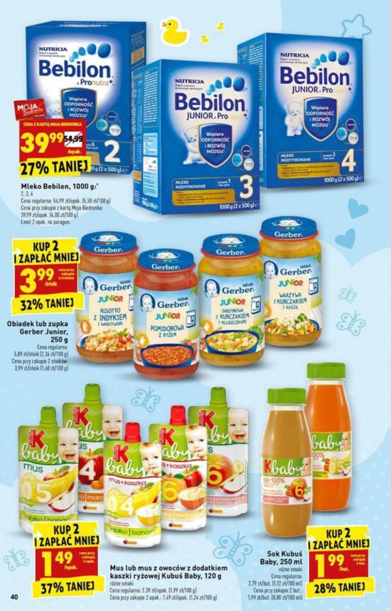 Gazetka promocyjna Biedronka str. 40