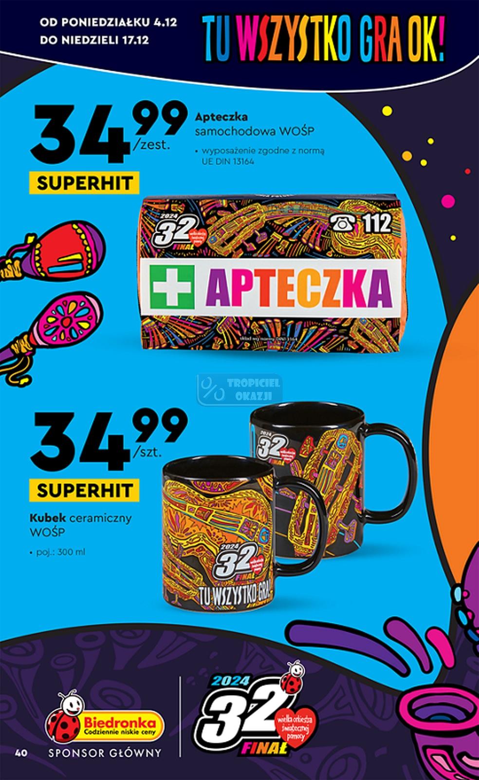 Gazetka promocyjna Biedronka str. 40