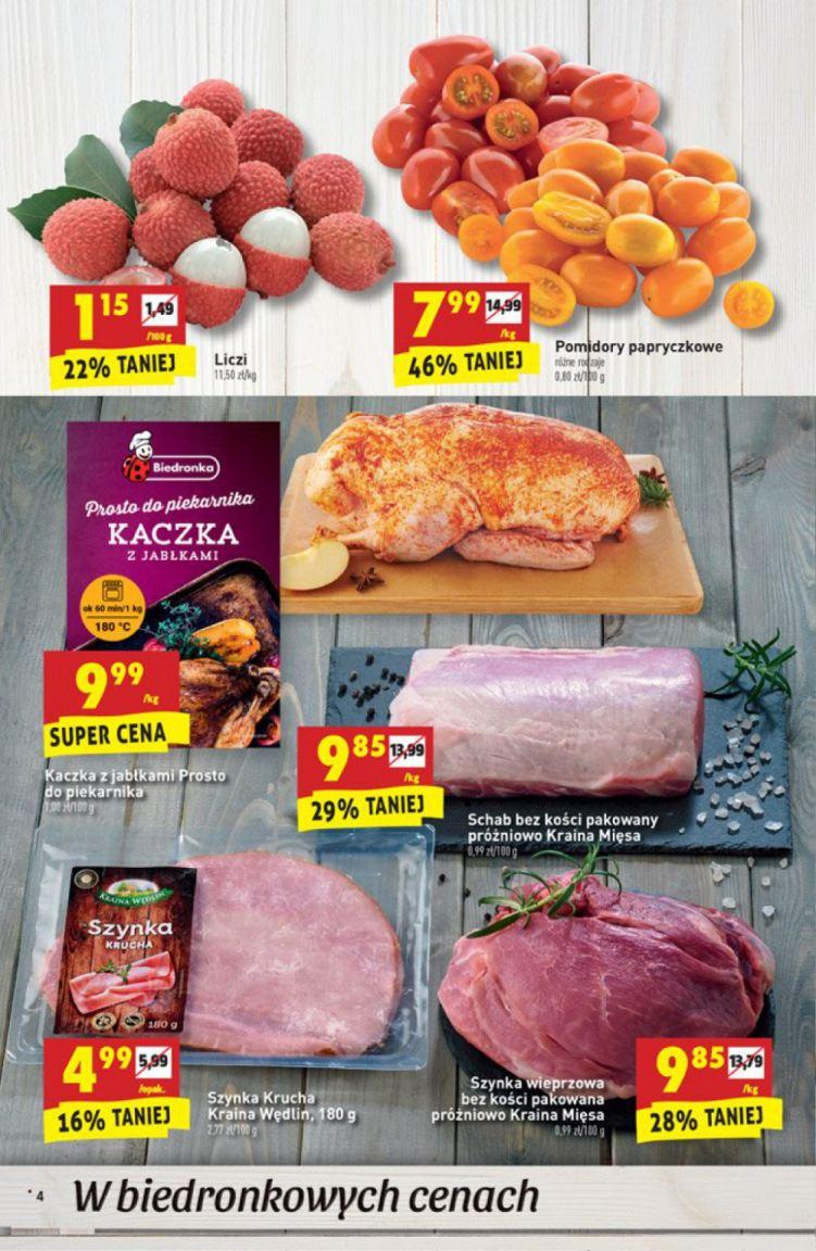 Gazetka promocyjna Biedronka str. 4
